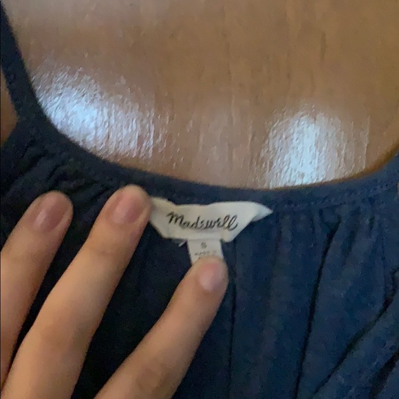 Blue Madewell tank top barely worn - Picture 3 of 3